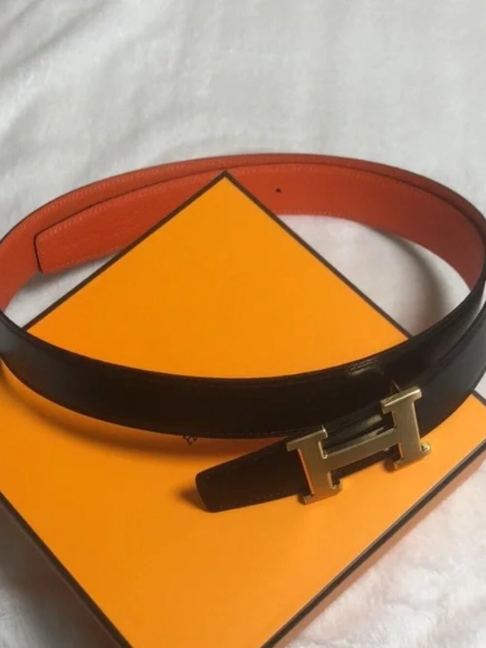 Hermes Reversible Belt